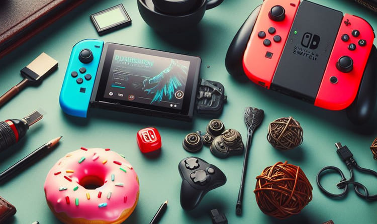 انواع مختلف لوازم جانبی نینتندو