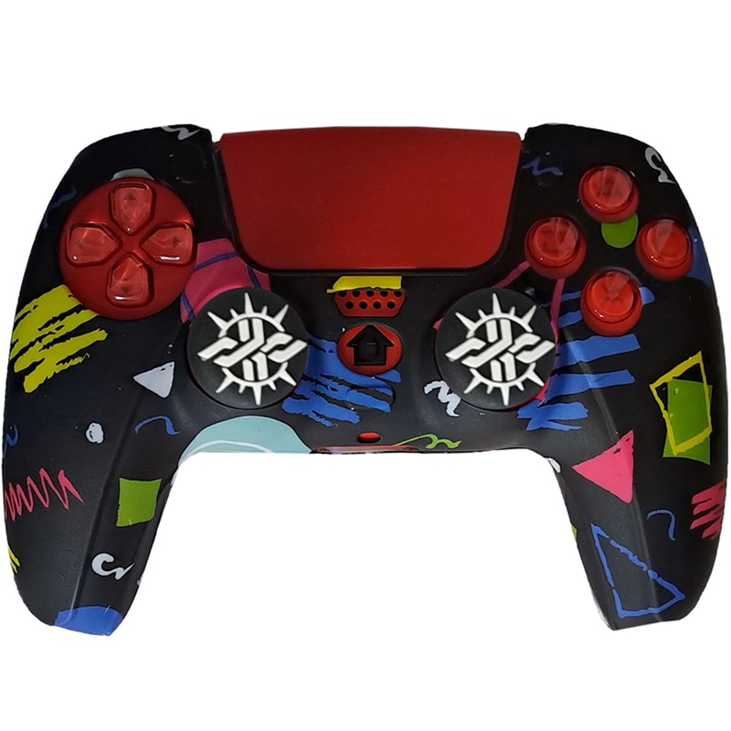 محافظ دسته PS5 طرح اشکال هندسی
