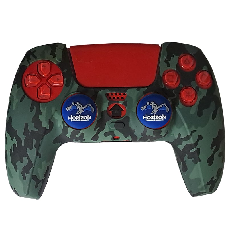 روکش دسته PS5 طرح ارتشی سبز