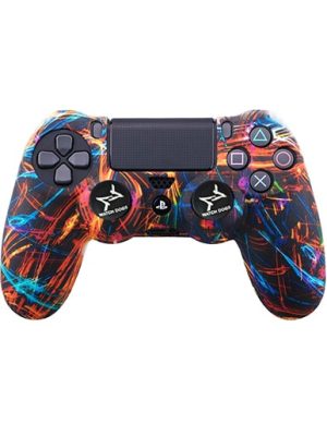 روکش دسته PS4 طرح لیزری