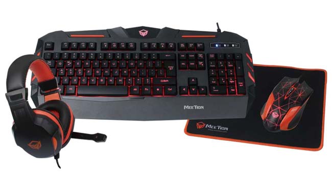 باندل گیمینگ میشن MEETION C500 چهار کاره