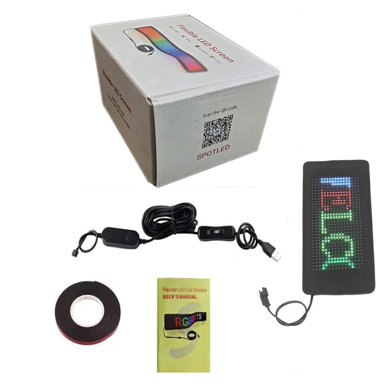 پنل LED انعطاف پذیر Flexible LED Screen