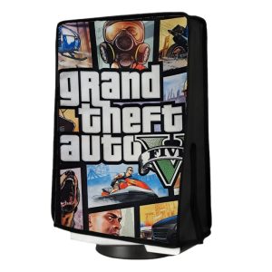 کاور کنسول PS5 فت طرح GTA V