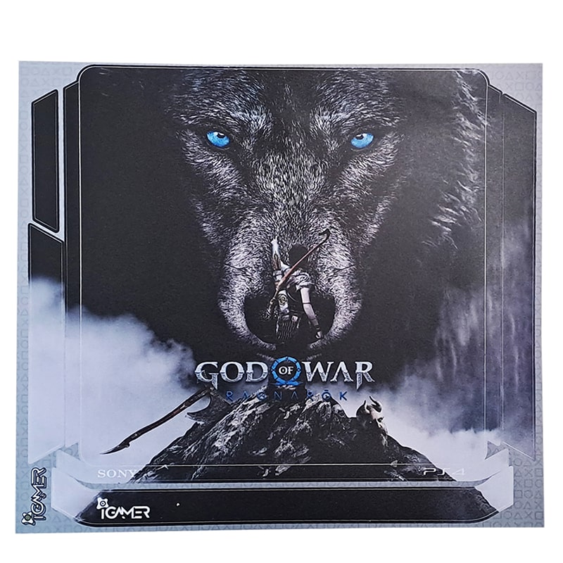 برچسب کنسول PS4 (iG) مدل GOD OF WAR