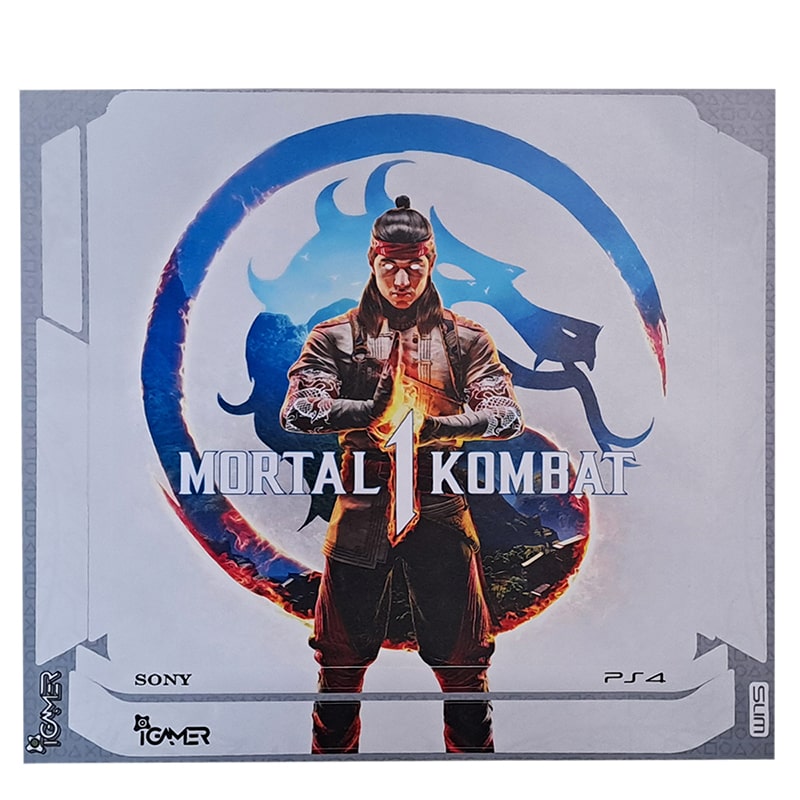 برچسب کنسول PS4 (iG) طرح مورتال کمبت MORTAL KOMBAT