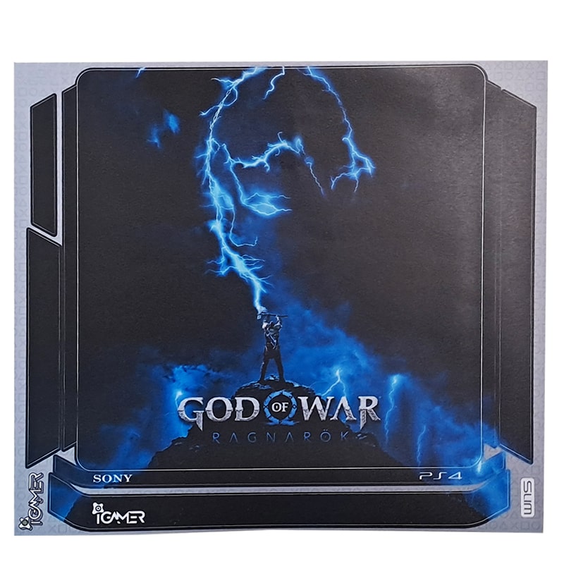 برچسب کنسول PS4 (iG) طرح GOD OF WAR
