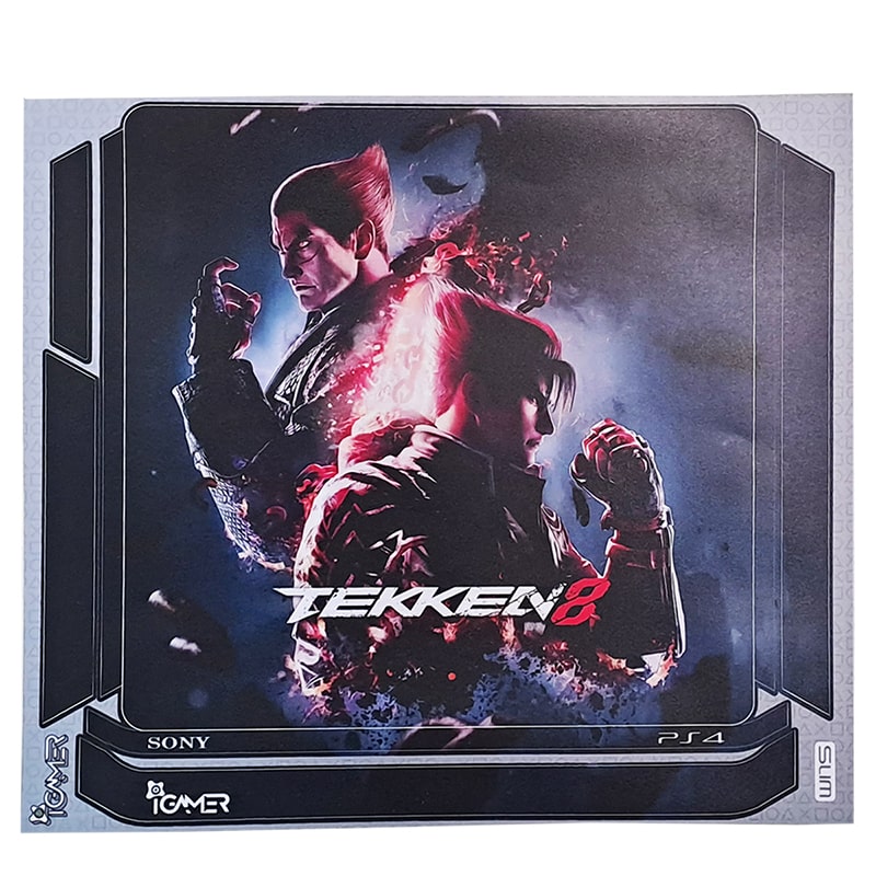 برچسب کنسول PS4 (iG) طرح TEKKEN 8