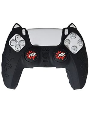 روکش دسته PS5 طرح گربه cat مشکی