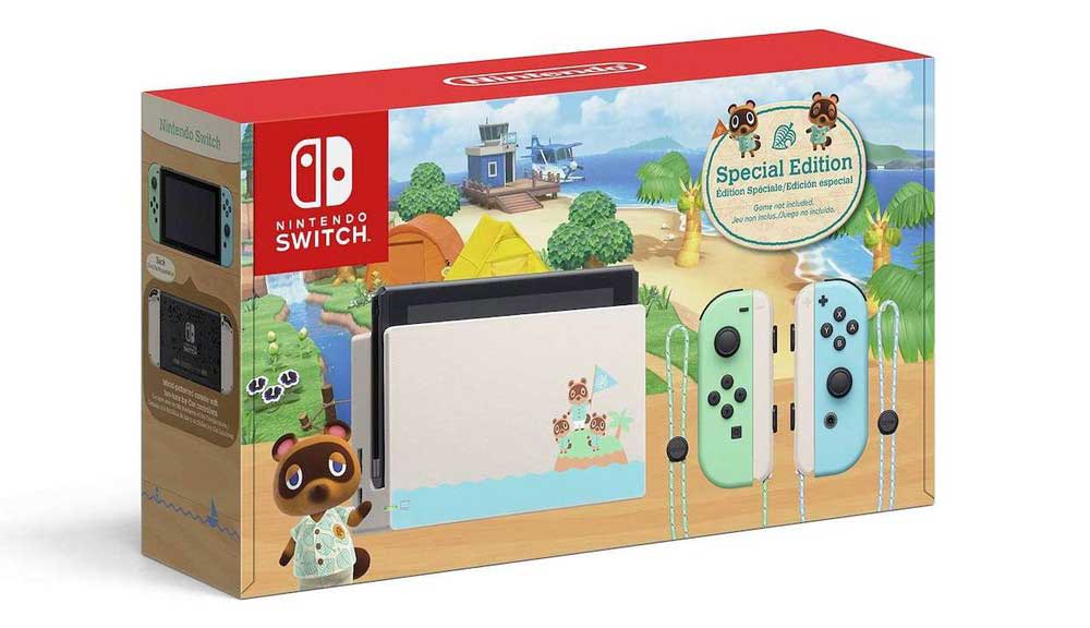 خرید کنسول نینتندو سوییچ باندل Nintendo Switch Animal Crossing