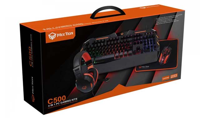 باندل گیمینگ میشن MEETION C500 چهار کاره - Image 5
