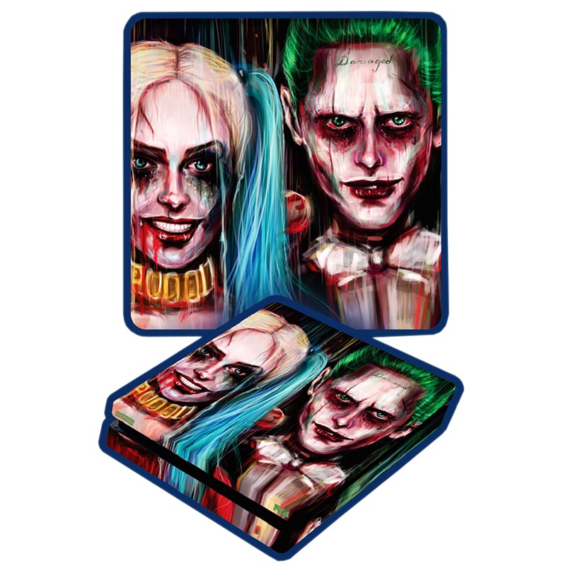 برچسب کنسول PS4 (GO) طرح جوخه انتحار