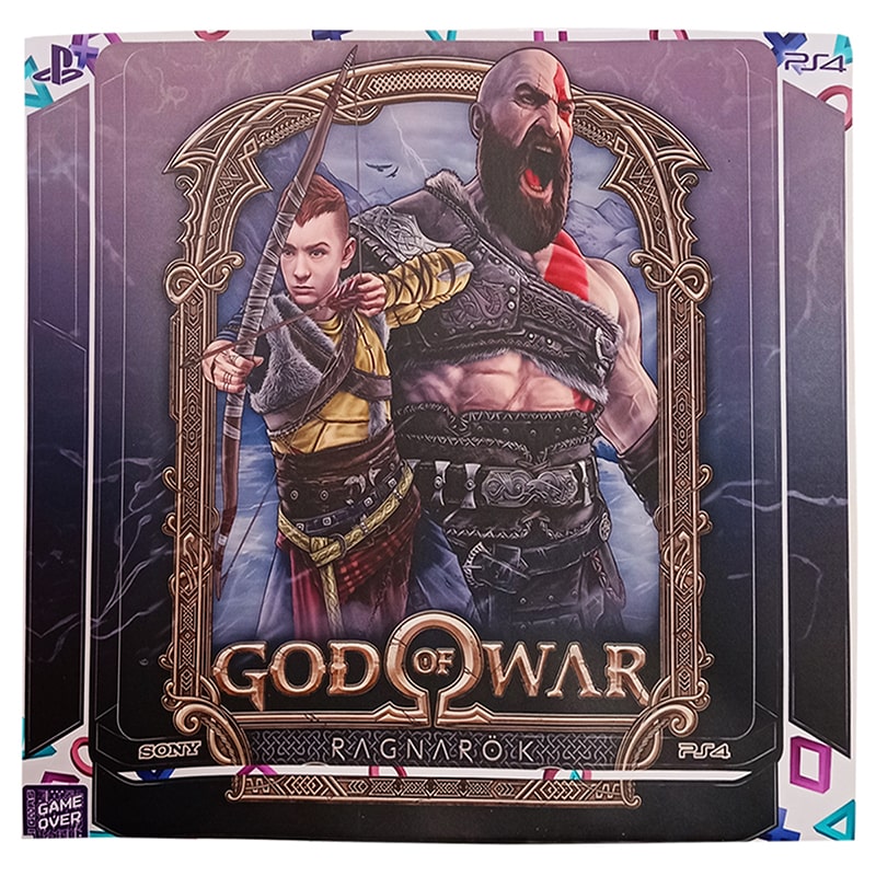 برچسب کنسول PS4 (GO) مدل GOD OF WAR