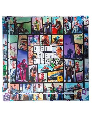 برچسب کنسول PS4 مدل GTA V