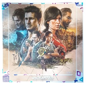 برچسب کنسول PS4 (GO) مدل uncharted