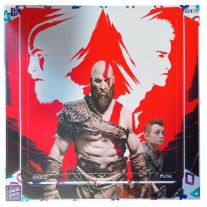 برچسب کنسول PS4 (GO) طرح GOD OF WAR