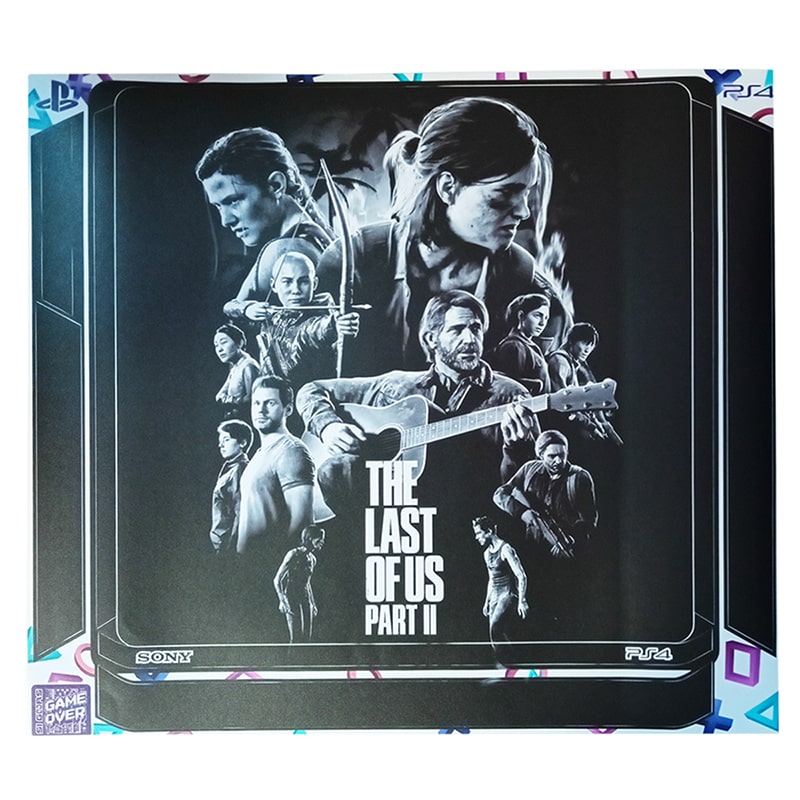برچسب کنسول PS4 (GO) طرح last of us II