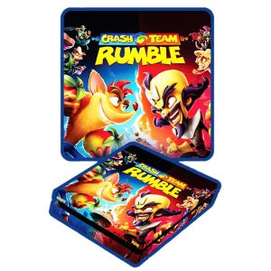 برچسب کنسول PS4 (GO) طرح کرش crash