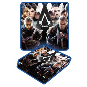 برچسب بدنه کنسول PS4 (GO) طرح Assassins Creed