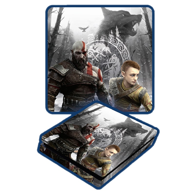 برچسب بدنه کنسول PS4 (GO) طرح GOD OF WAR