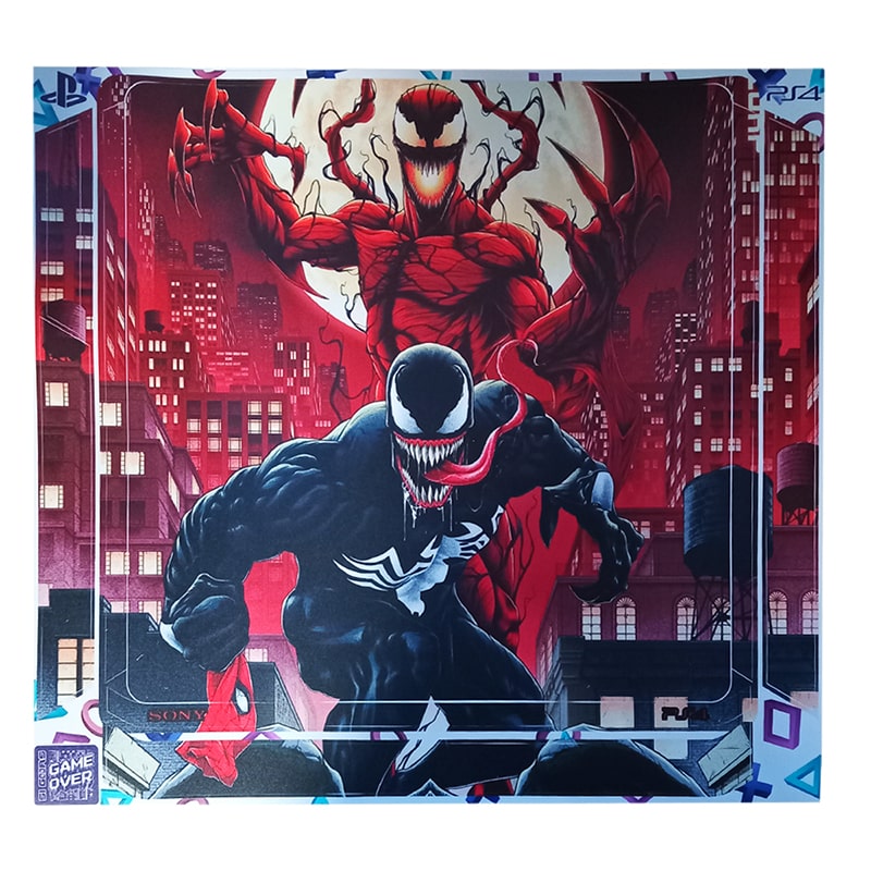 برچسب کنسول PS4 (GO) طرح ونوم Venom