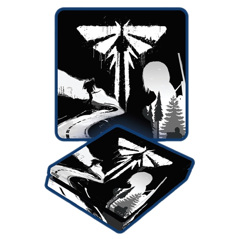 برچسب بدنه کنسول PS4 (GO) طرح THE LAST OF US