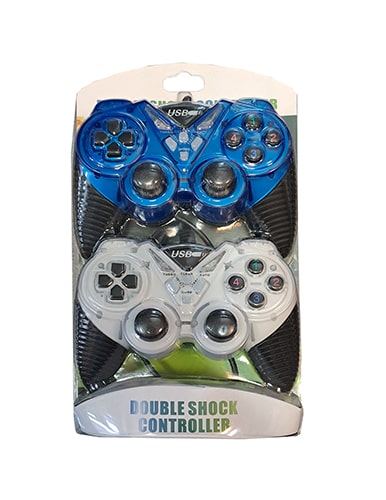 دسته بازی دوبل شوک دار سیمی فانتزی مدل USB-890