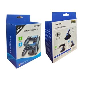پایه شارژر دوتایی دسته ps4 دابی مدل TP4-0408
