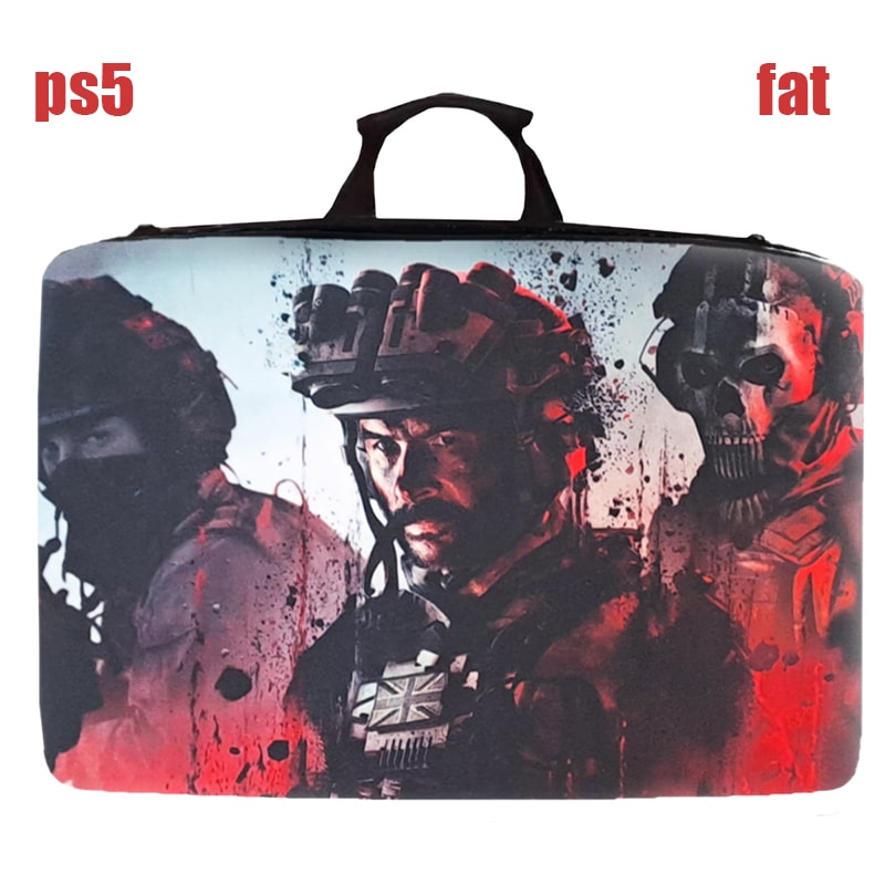 کیف حمل کنسول PS5 فت طرح ندای وظیفه call of duty - Image 5