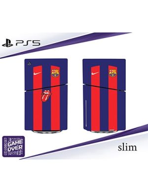 برچسب کنسول PS5 SLIM (GO) طرح بارسلونا