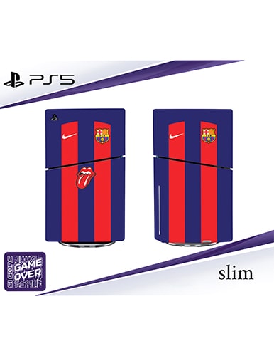 برچسب کنسول PS5 SLIM (GO) طرح بارسلونا