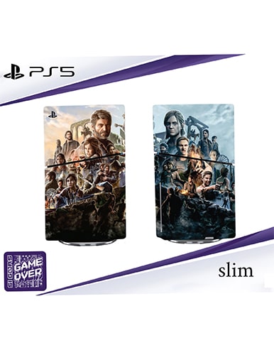 برچسب کنسول PS5 SLIM (GO) طرح LAST OF US 6