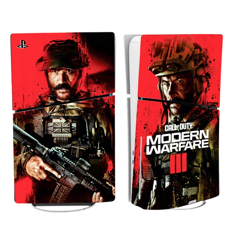 برچسب کنسول PS5 SLIM (GO) طرح CALL OF DUTY MODERN WARFARE - Image 3