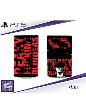 برچسب کنسول PS5 SLIM (GO) طرح Peaky Blinders