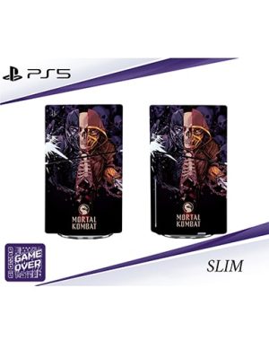 برچسب کنسول PS5 SLIM (GO) طرح مورتال کمبت 5 Mortal Kombat