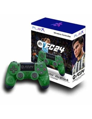 کنترلر بی سیم ps4 برند PLAY X طرح FC24 Vert
