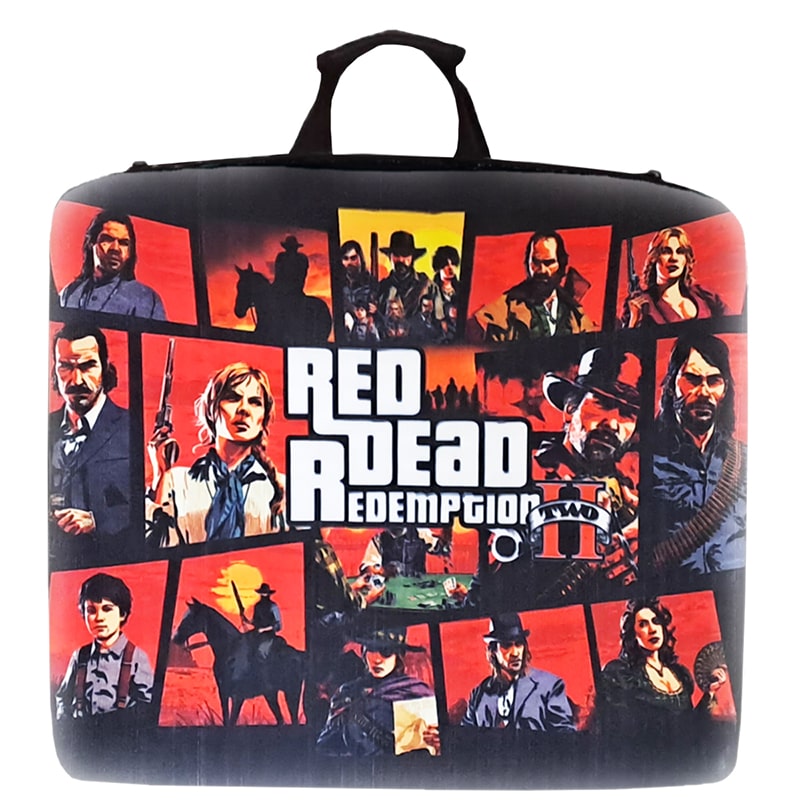کیف حمل کنسول ps4 طرح RED DEAD REDEMPTION II - Image 4