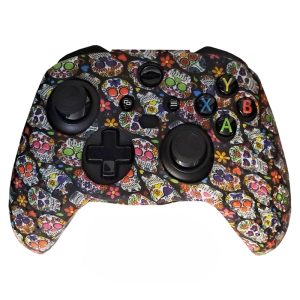 محافظ دسته Xbox Series X/S طرح جمجمه رنگی