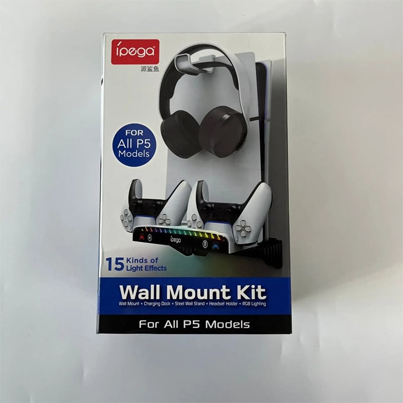 استند دیواری و شارژر PS5 آی پگا مدل Ipega PG-P5S011 - Image 5