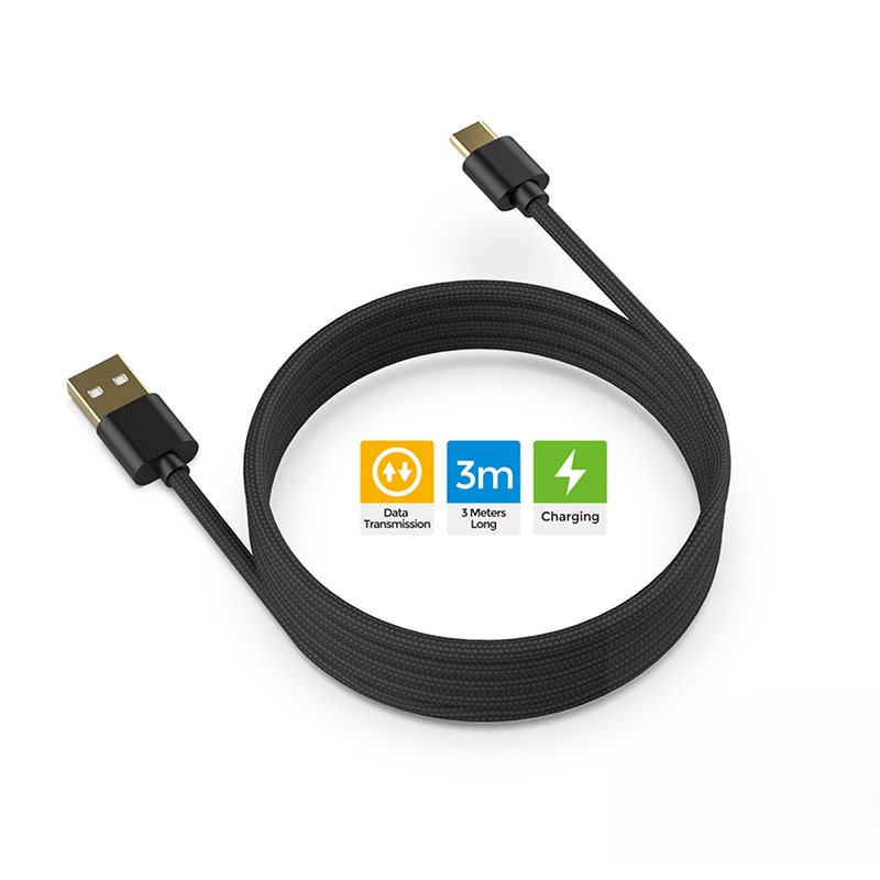 کابل شارژ و دیتای 3متری دابی مدل DOBE TP5-3585 - Image 3