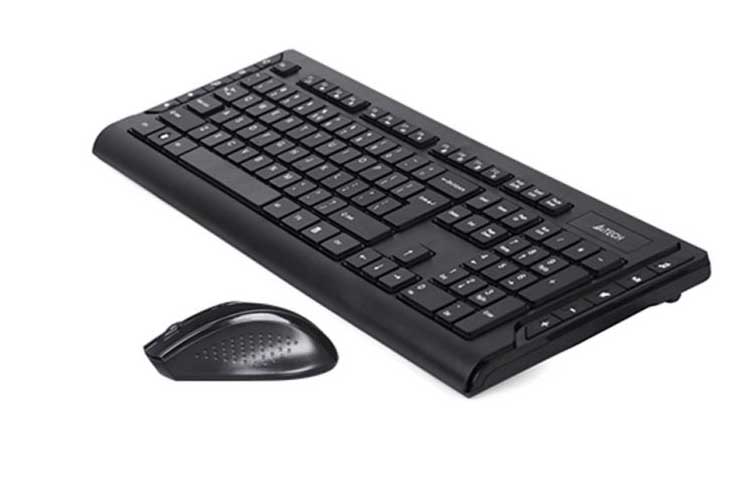 باندل کیبورد و موس بی سیم ایفورتک مدل 6300F