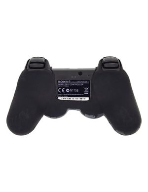 محافظ دسته PS3 طرح مشکی با لکه های سبز