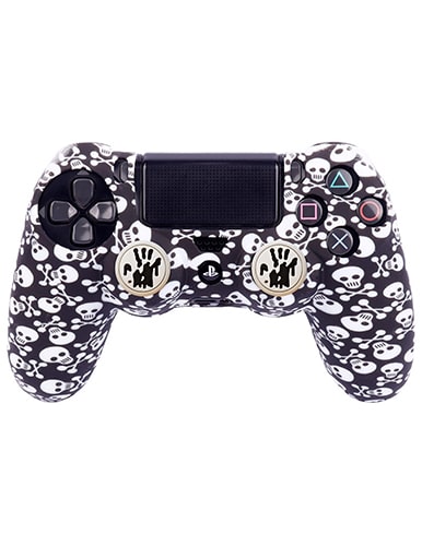 روکش دسته PS4 طرح علامت سم skull - Image 3