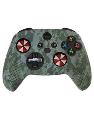 محافظ دسته Xbox Series X/S طرح ارتشی پیکسلی سبز