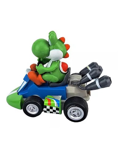 اکشن فیگور یوشی به همراه ماشین عقب کش Yoshi