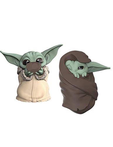 فیگور بیبی یودا Baby Yoda مجموعه 6 عددی کد B