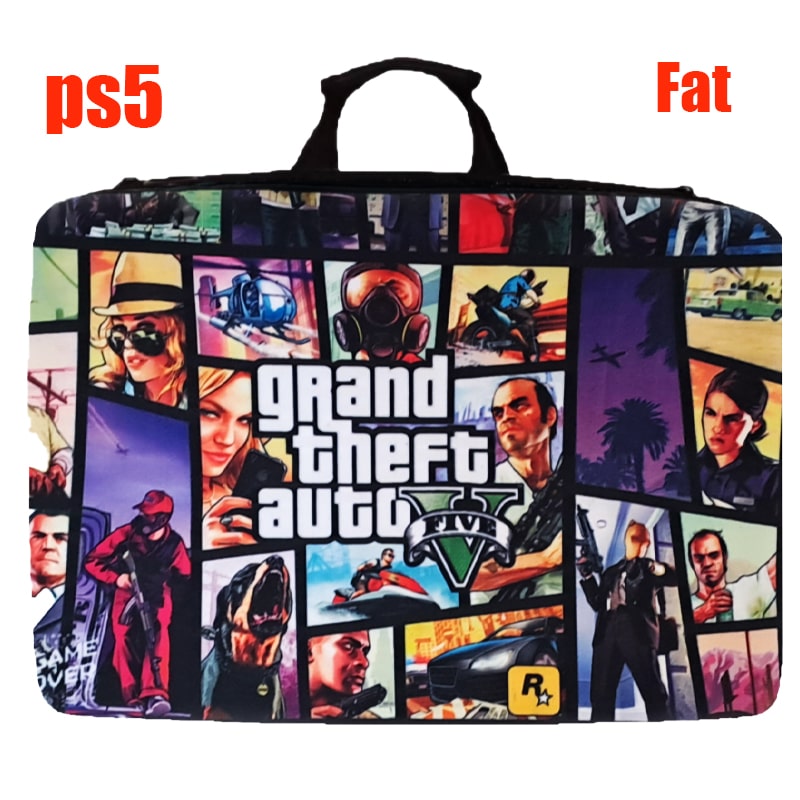 کیف حمل کنسول PS5 فت طرح GTA V - Image 4