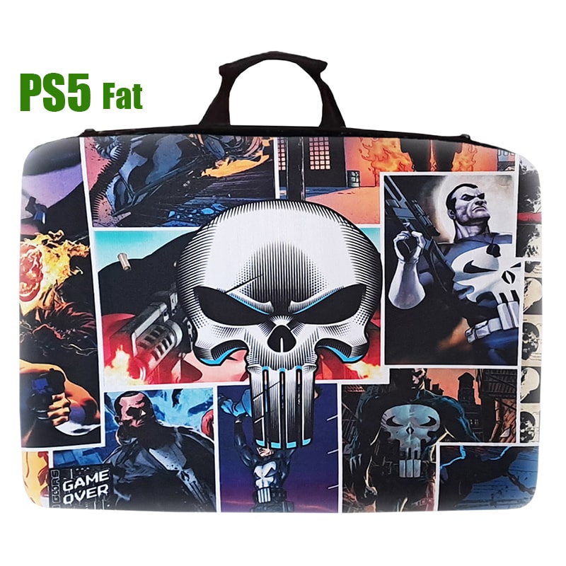 کیف حمل کنسول PS5 فت طرح جمجمه punisher - Image 4
