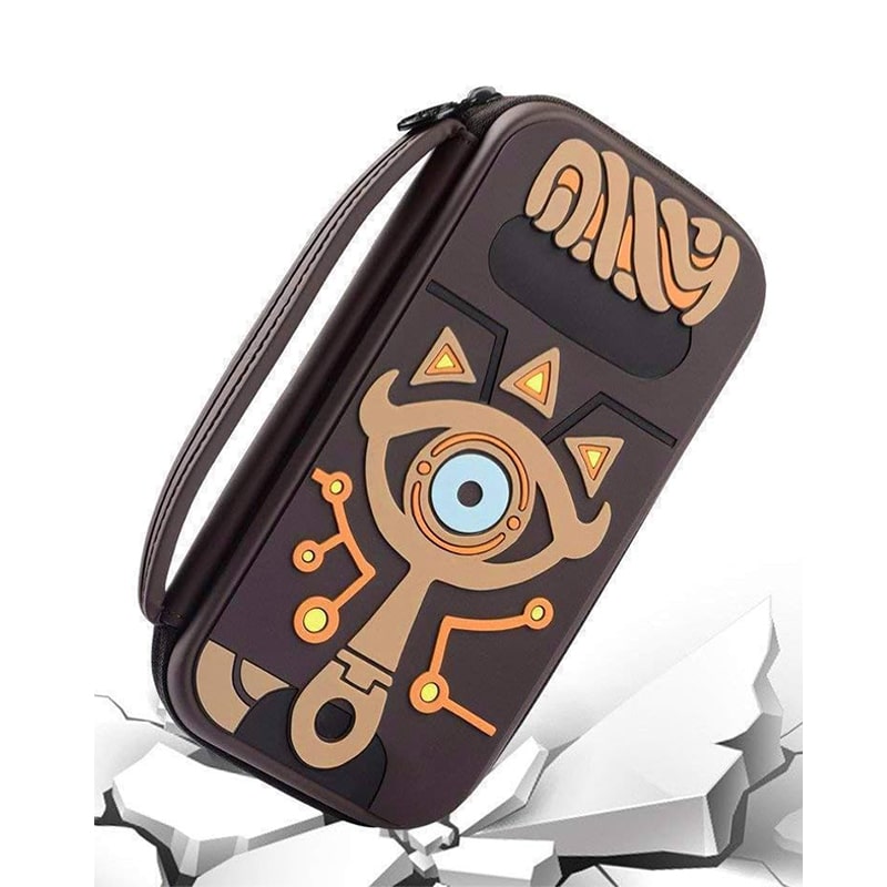 کیف نینتندو سوییچ زلدا طرح Sheikah Eye قهوه ای - Image 3
