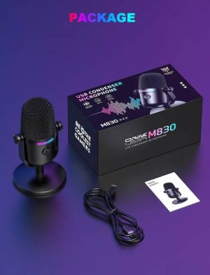 میکروفون گیمینگ اونیکوما مدل Onikuma M830