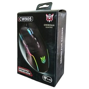 ماوس بی‌سیم اونیکوما مدل Onikuma CW905 مشکی